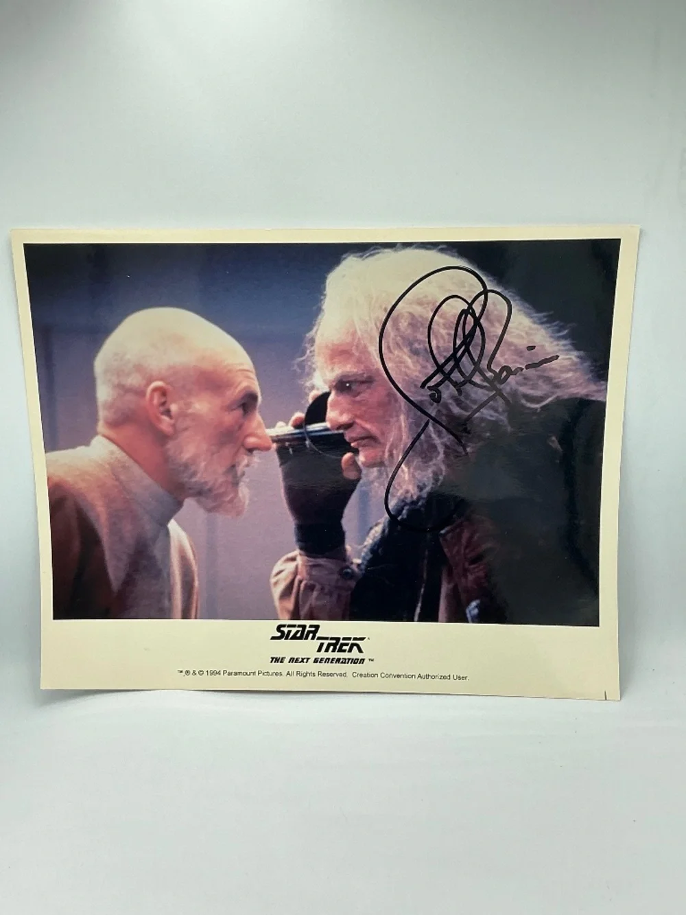 Star Trek TNG Autographed William Campbell Signed Photo Koloth 8x10 - Picture 1 of 8